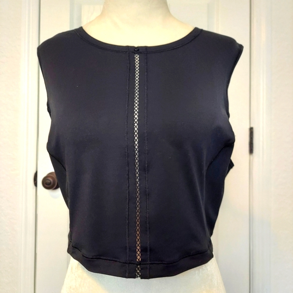 Lululemon Crop Black Tank